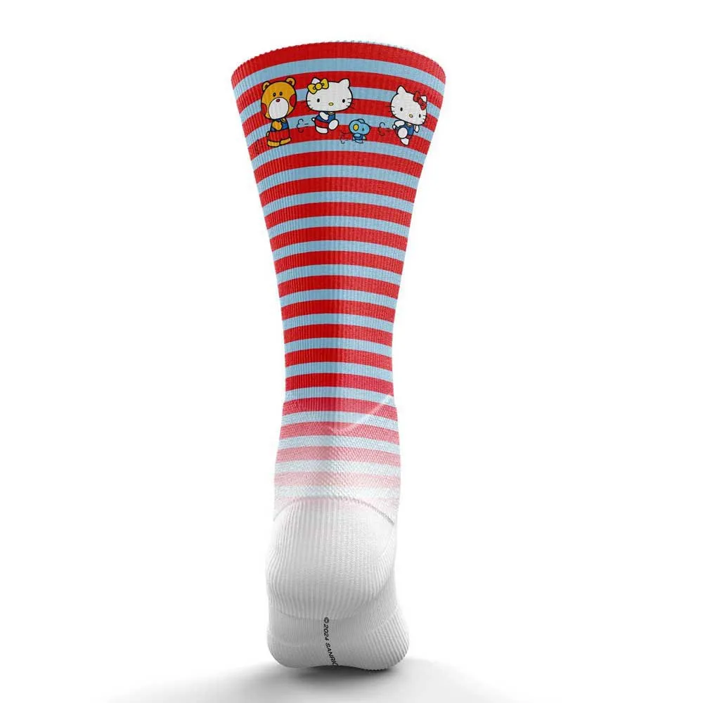 Otso Hello Kitty Stripes Sokker female Otso Hello Kitty Stripes Sokker female