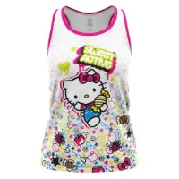 Otso Hello Kitty Sweet Ermeløs T-skjorte female Otso Hello Kitty Sweet Ermeløs T-skjorte female