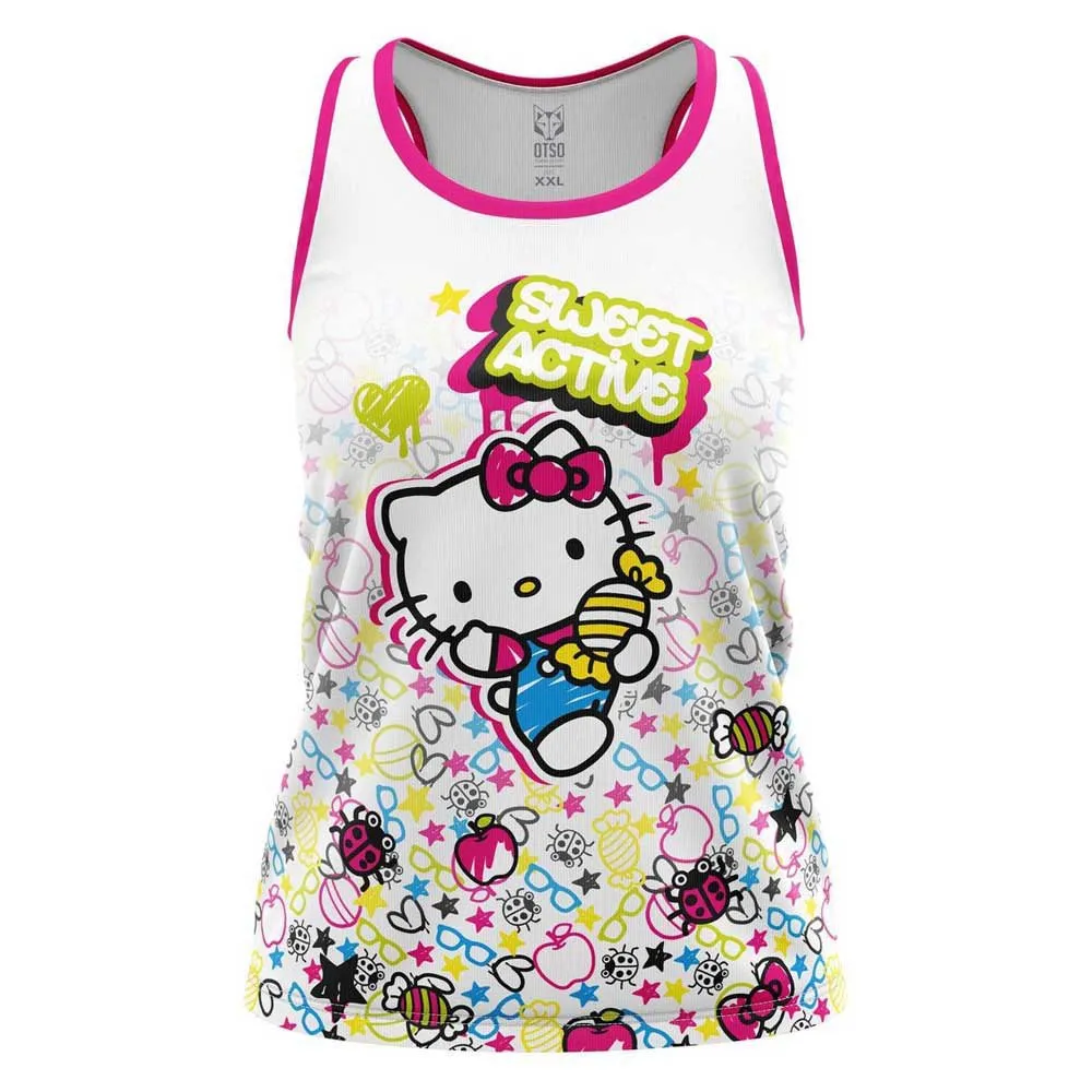 Otso Hello Kitty Sweet Ermeløs T-skjorte female
