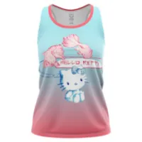 Otso Hello Kitty Wave Ermeløs T-skjorte Kvinne