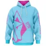 Light blue & pink