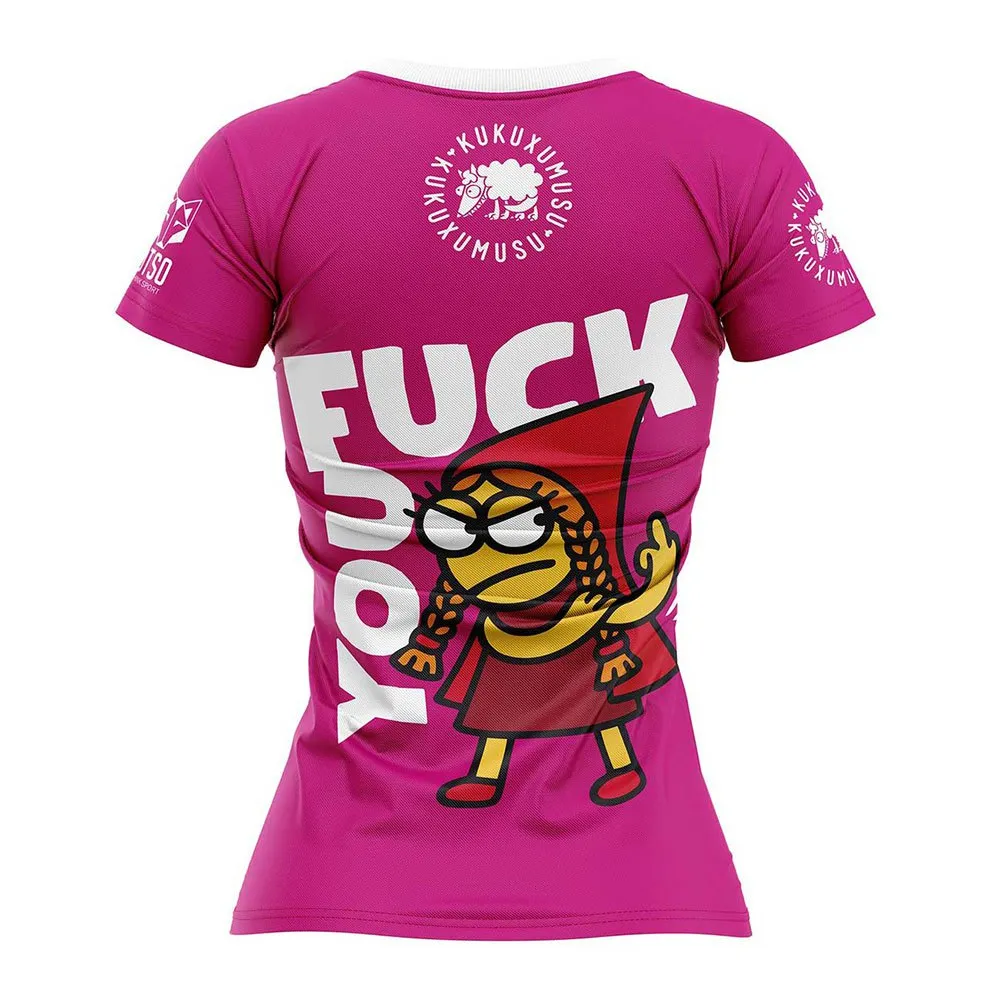 Otso Kukuxumusu Fuck You Kortarmet T-skjorte female