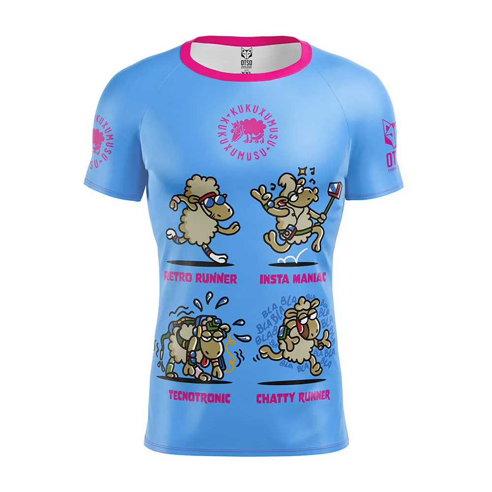 Otso Kukuxumusu Runners Kortarmet T-skjorte female