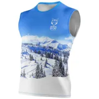 Otso M/corta Snow Forest Ermeløs T-skjorte male