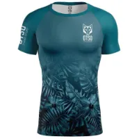 Otso M/corta Tropical Green Kortarmet T-skjorte Mann