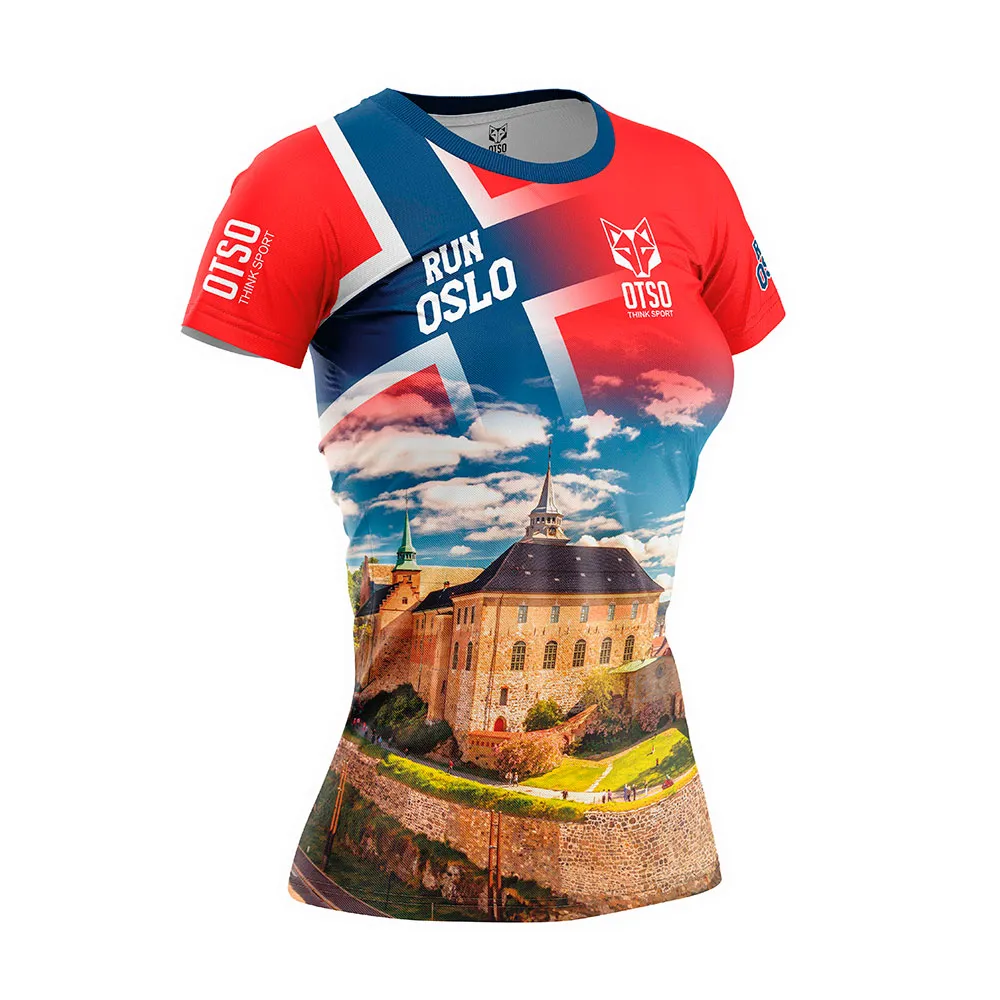 Otso Oslo 2024 Kortarmet T-skjorte female