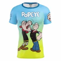 Otso Popeye & Olive Kortarmet T-skjorte female Otso Popeye & Olive Kortarmet T-skjorte female