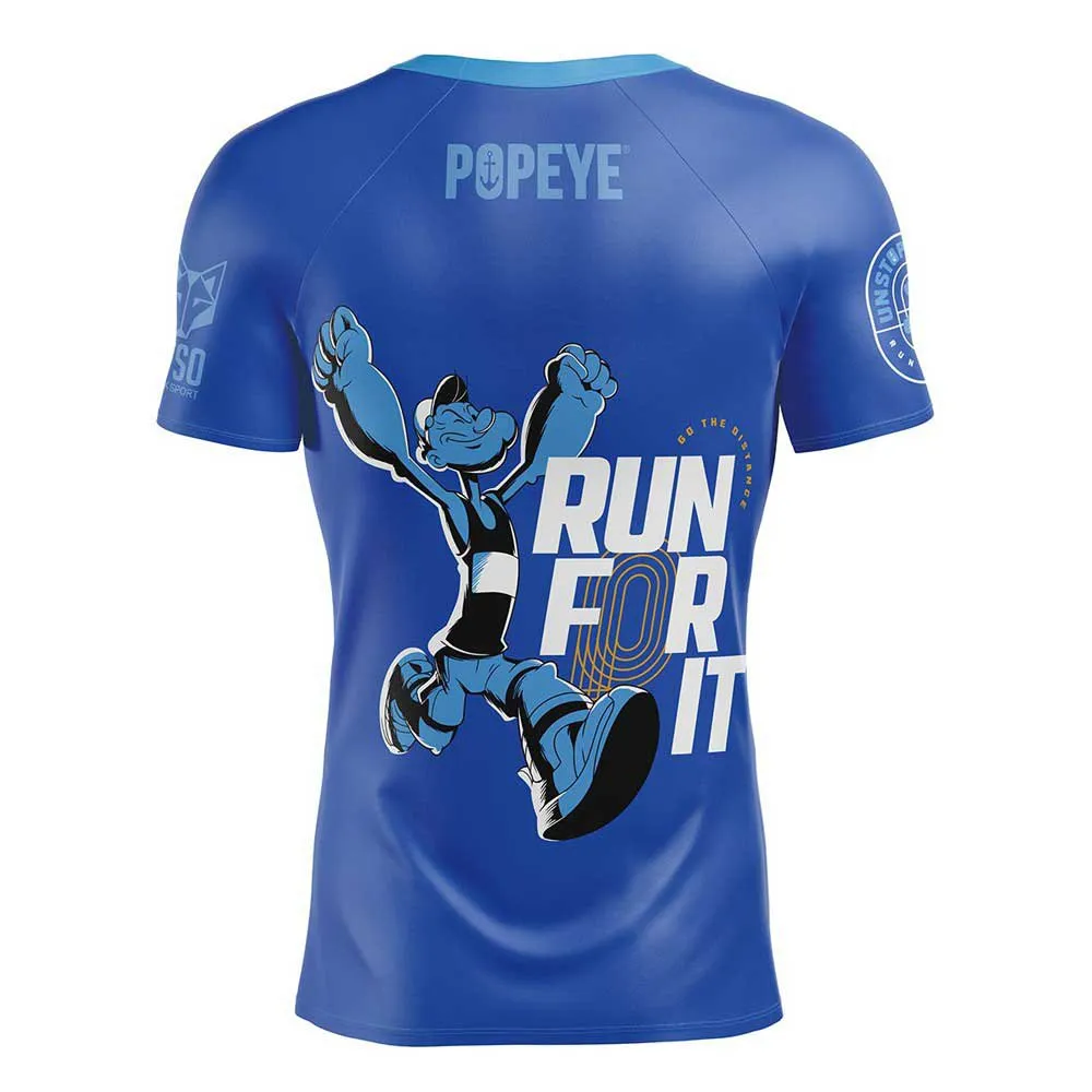 Otso Popeye Run For It Kortarmet T-skjorte female