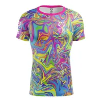 Otso Psychedelic Kortarmet T-skjorte female Otso Psychedelic Kortarmet T-skjorte female