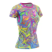 Otso Psychedelic Kortarmet T-skjorte female