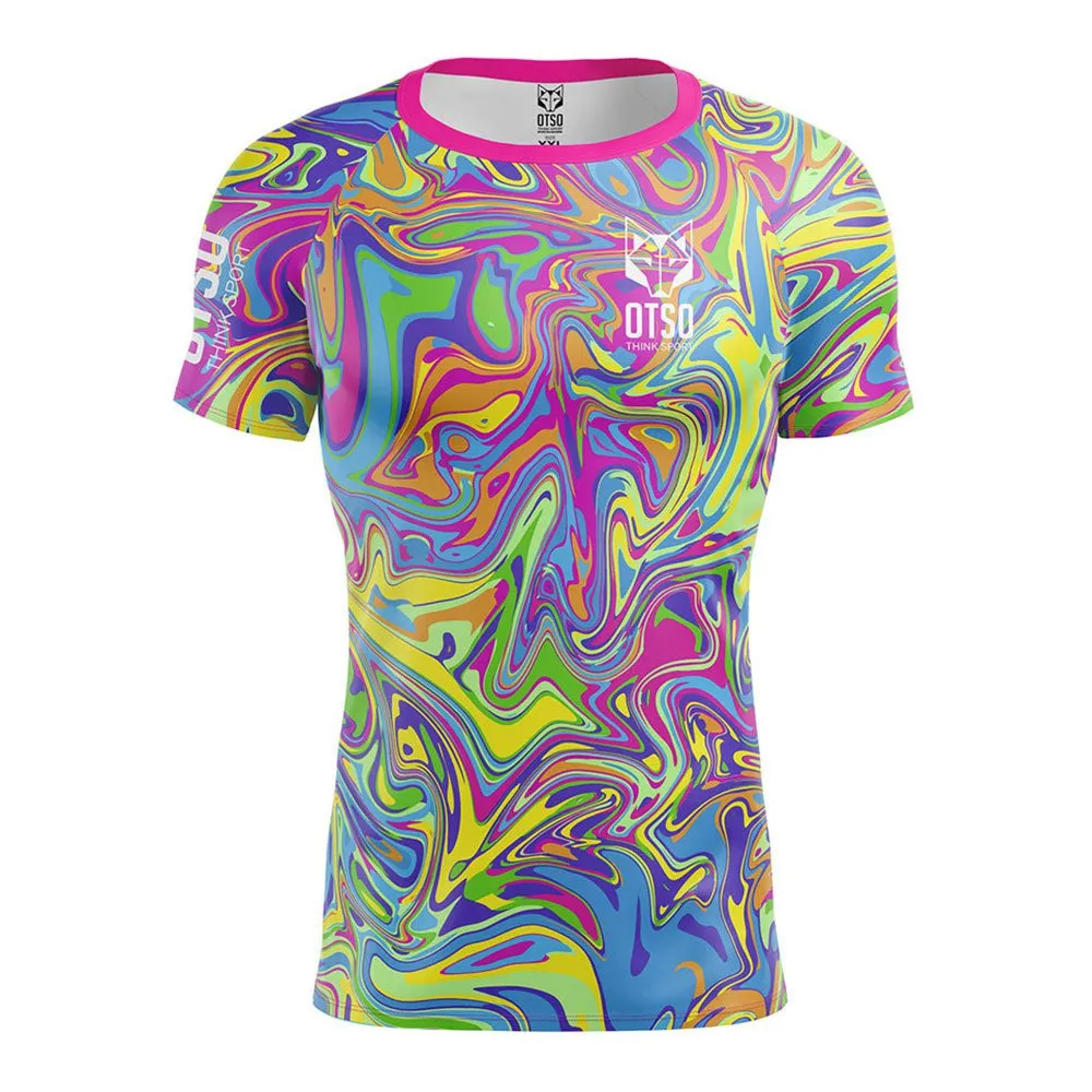 Otso Psychedelic Kortarmet T-skjorte female