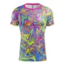 Otso Psychedelic Kortarmet T-skjorte female