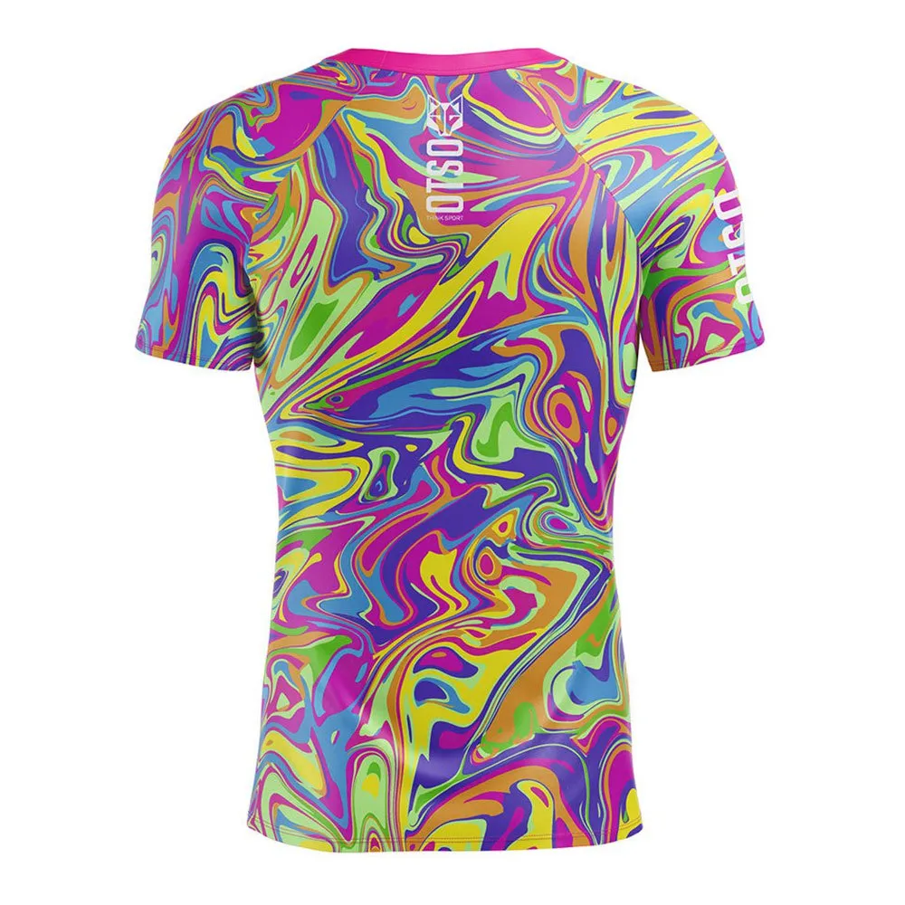 Otso Psychedelic Kortarmet T-skjorte female