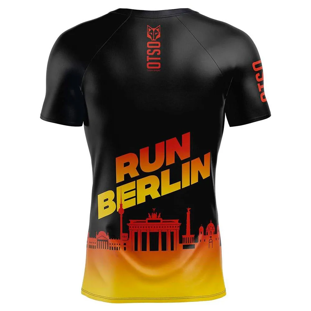 Otso Run Berlin Kortarmet T-skjorte male Otso Run Berlin Kortarmet T-skjorte male