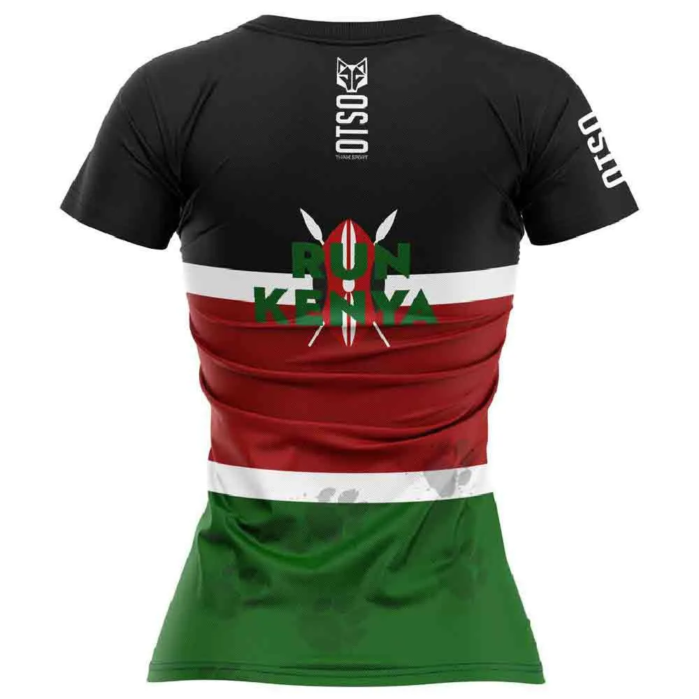 Otso Run Kenya Short Sleeve T-skjorte female Otso Run Kenya Short Sleeve T-skjorte female