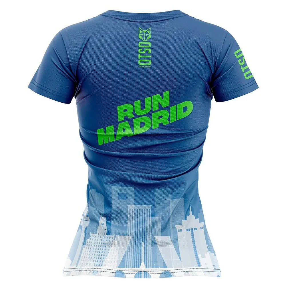 Otso Run Madrid Tio Pepe Kortarmet T-skjorte female Otso Run Madrid Tio Pepe Kortarmet T-skjorte female