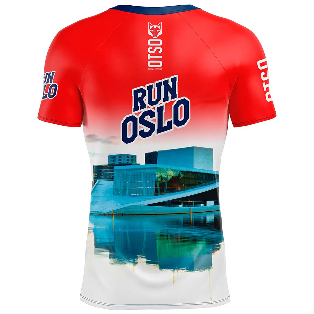 Otso Run Oslo 2024 Kortarmet T-skjorte