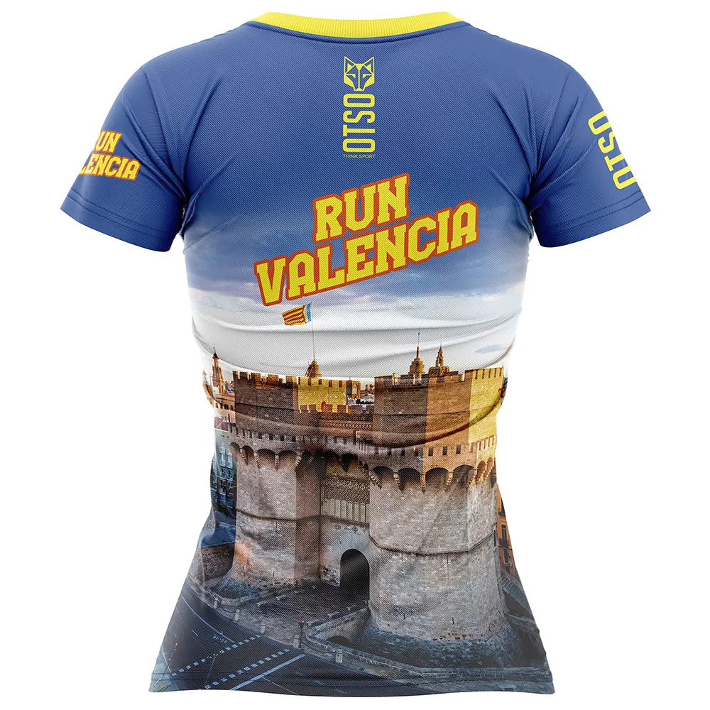 Otso Run Valencia 2024 Kortarmet T-skjorte male Otso Run Valencia 2024 Kortarmet T-skjorte male