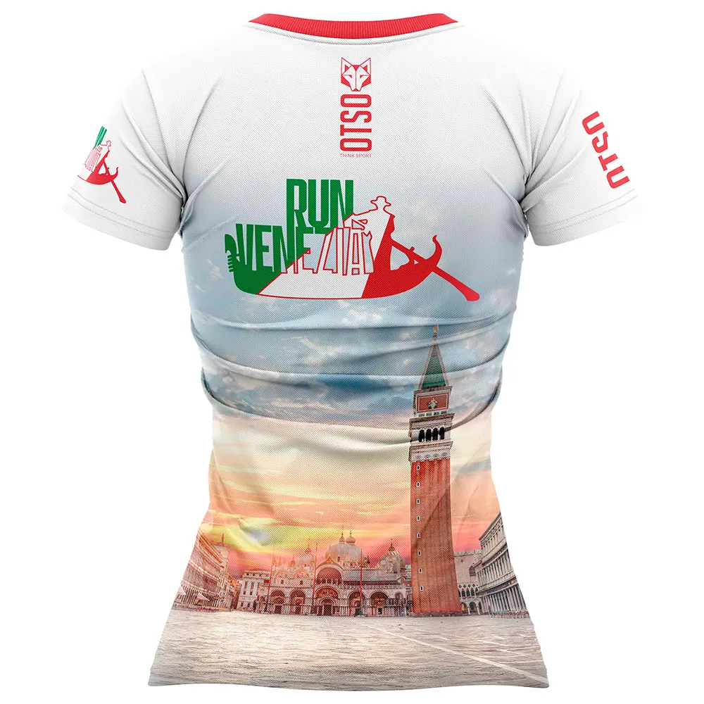 Otso Run Venezia 2024 Kortarmet T-skjorte female