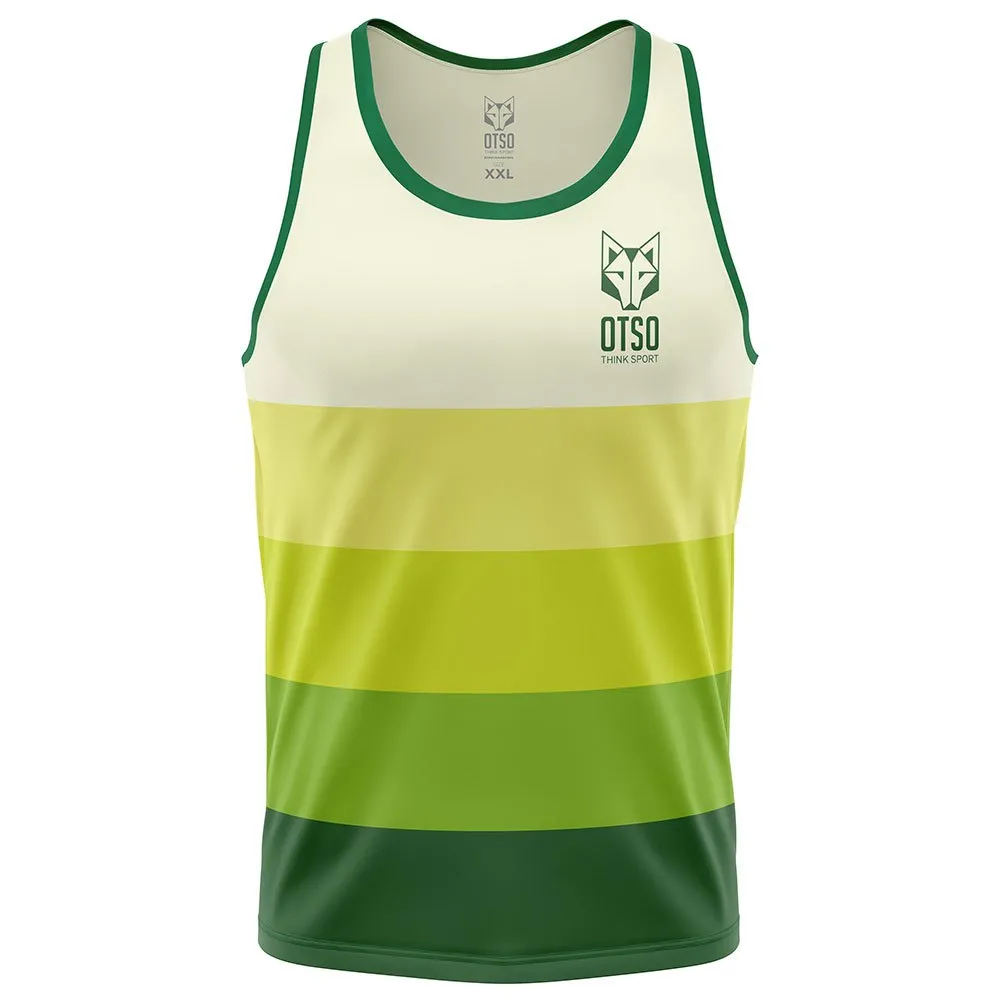 Otso S/manga Singlet Verde Ermeløs T-skjorte male