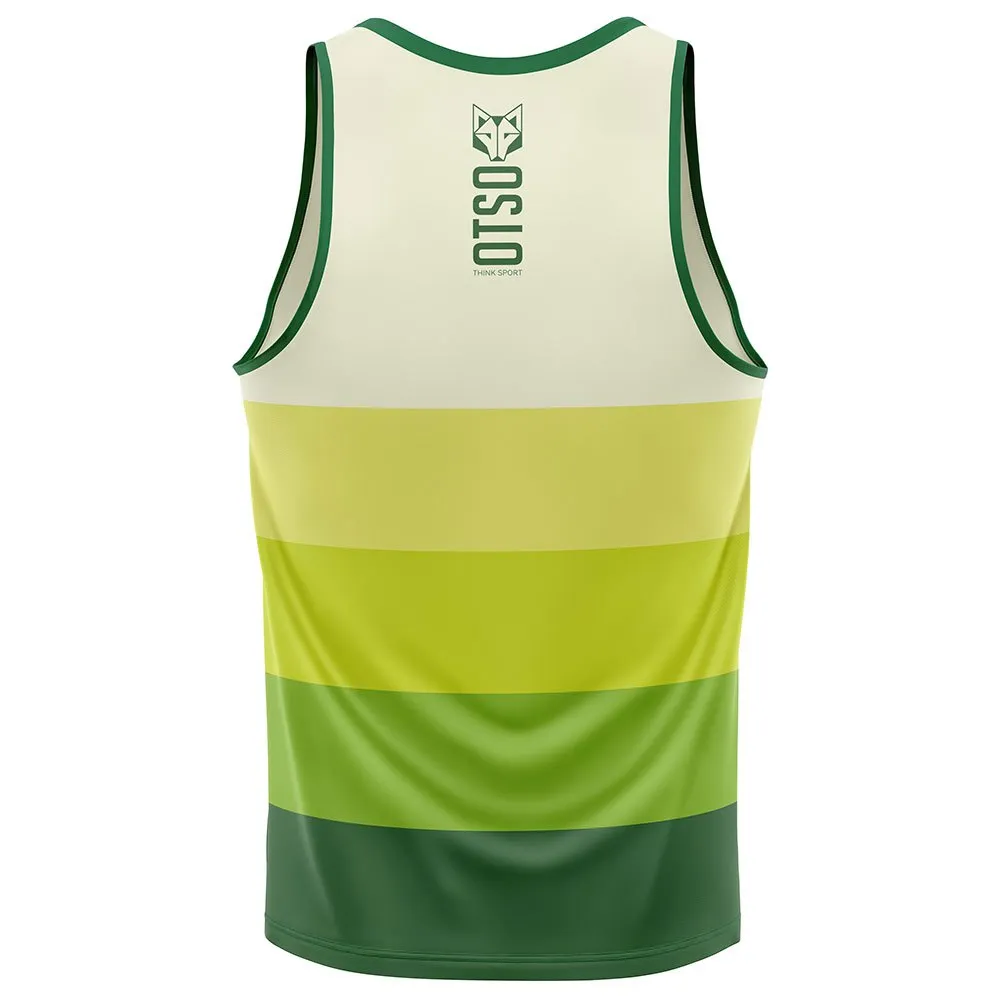 Otso S/manga Singlet Verde Ermeløs T-skjorte male