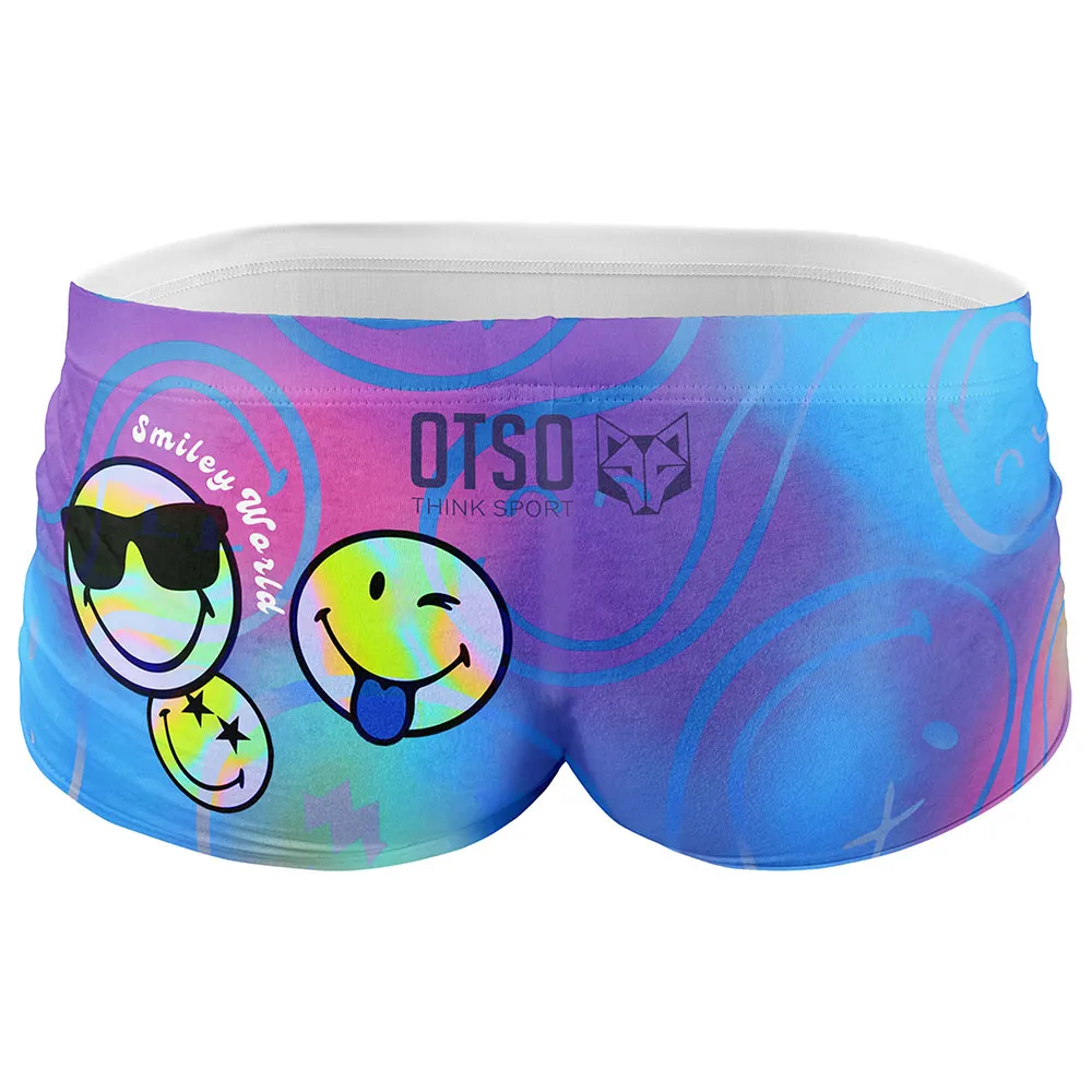 Otso Smiley World Vibes Badeshorts Boxer male Otso Smiley World Vibes Badeshorts Boxer male