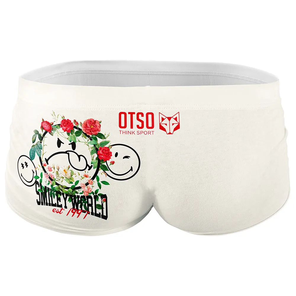 Otso Smiley World Vintage Badeshorts Boxer male