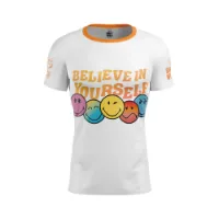 Otso Smileyworld Believe Kortarmet T-skjorte female