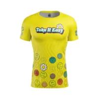 Otso Smileyworld Easy Kortarmet T-skjorte female