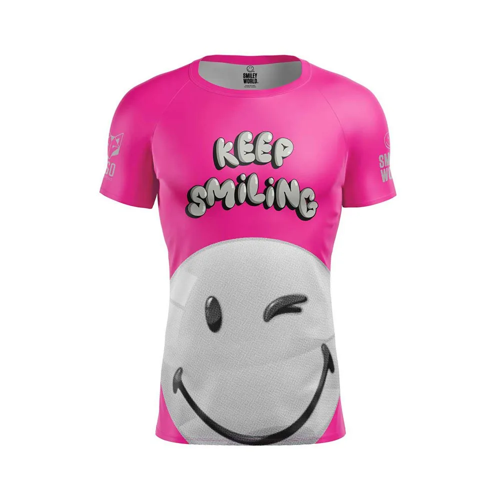 Otso Smileyworld Smiling Kortarmet T-skjorte male