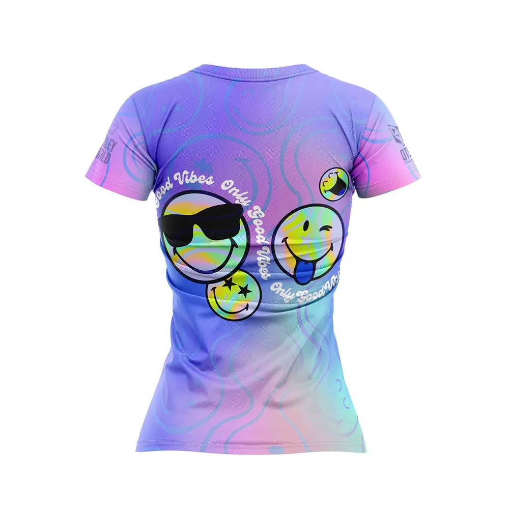 Otso Smileyworld Vibes Kortarmet T-skjorte female