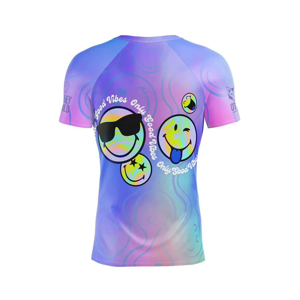 Otso Smileyworld Vibes Kortarmet T-skjorte female