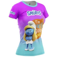 Otso Smurf Have Fun Kortarmet T-skjorte female Otso Smurf Have Fun Kortarmet T-skjorte female