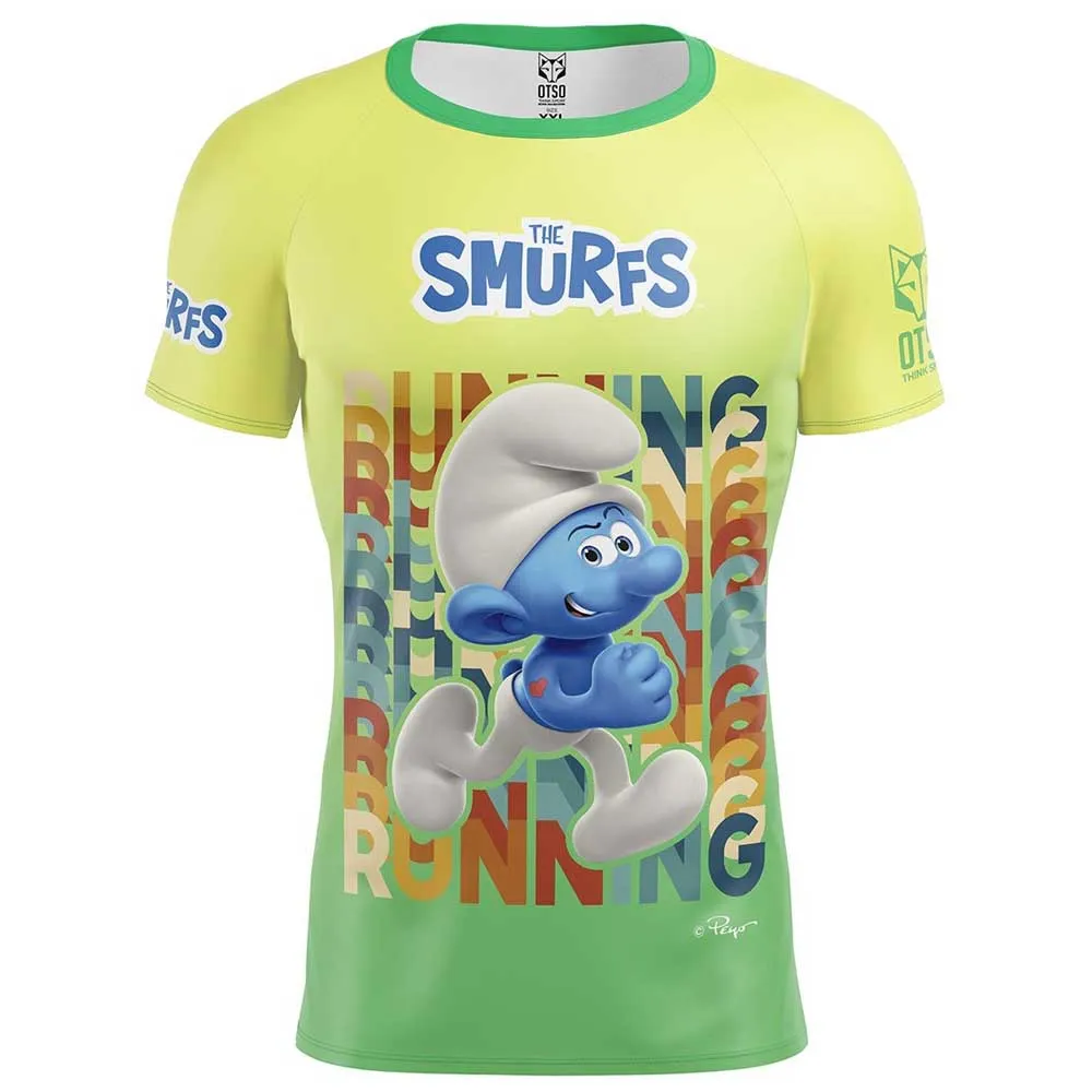 Otso Smurf Running Kortarmet T-skjorte male Otso Smurf Running Kortarmet T-skjorte male