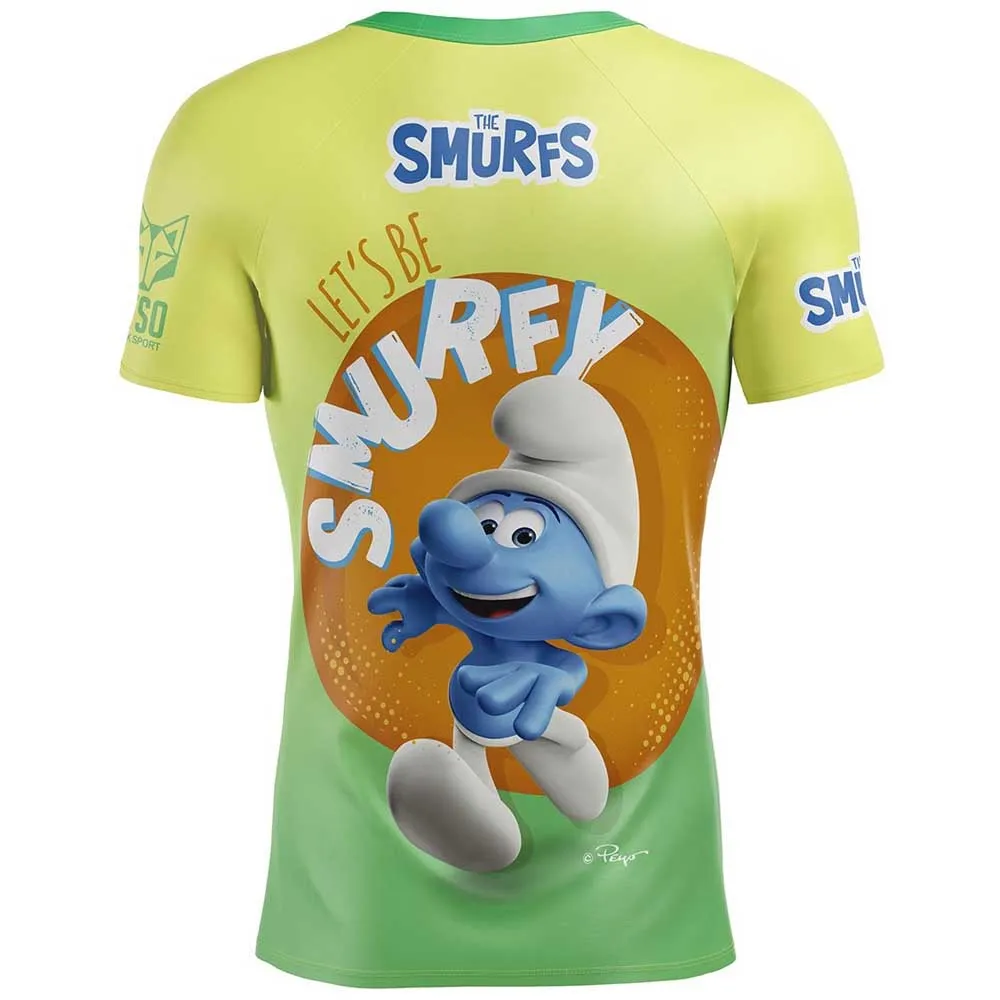 Otso Smurf Running Kortarmet T-skjorte male Otso Smurf Running Kortarmet T-skjorte male