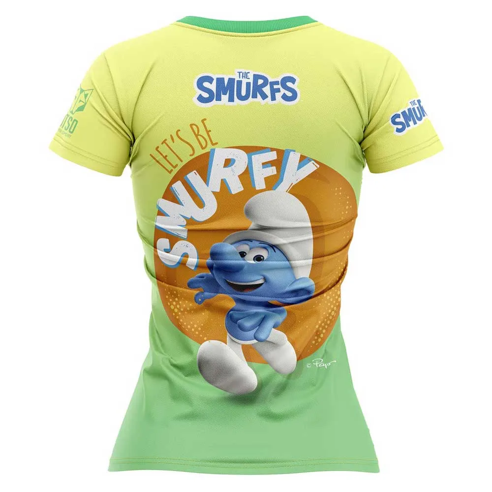 Otso Smurf Running Kortarmet T-skjorte male