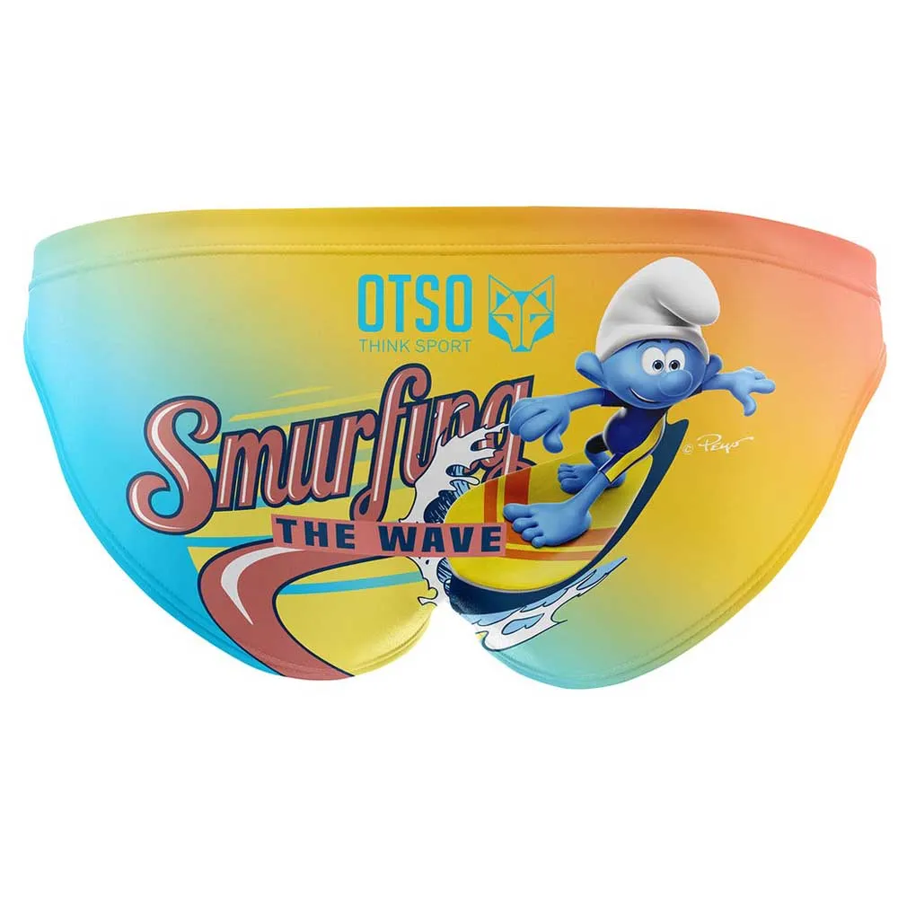 Otso Smurf Smurfing Badetrusser male