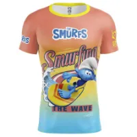 Otso Smurf Smurfing Kortarmet T-skjorte male Otso Smurf Smurfing Kortarmet T-skjorte male