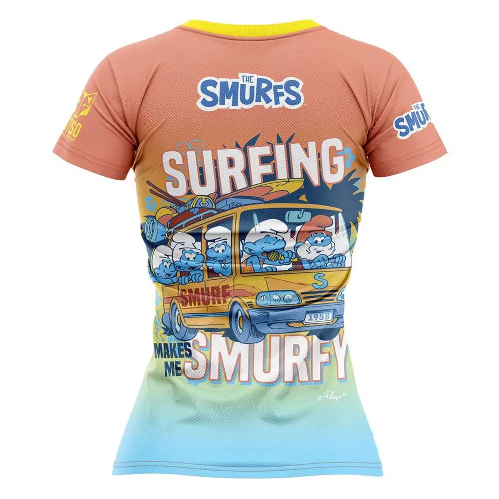 Otso Smurf Smurfing Kortarmet T-skjorte male Otso Smurf Smurfing Kortarmet T-skjorte male