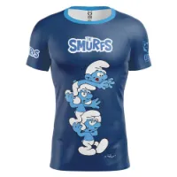 Otso Smurf Tower Kortarmet T-skjorte male