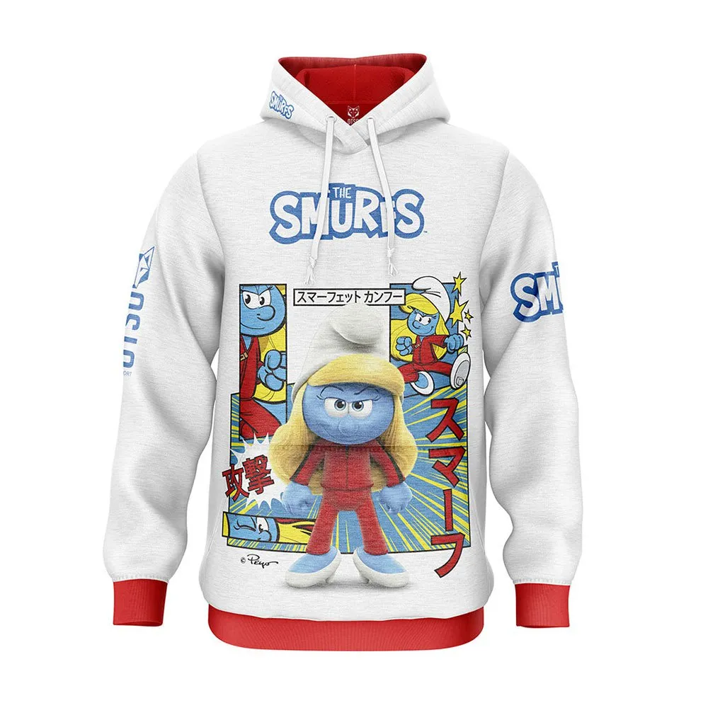 Otso Smurfs Manga Hetteskjorte Otso Smurfs Manga Hetteskjorte