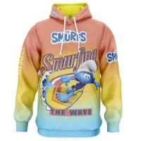 Otso Smurfs Smurfing Men Hettegenser Otso Smurfs Smurfing Men Hettegenser