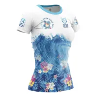 Otso Swim Bike Run Wave Kortarmet T-skjorte male