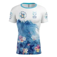 Otso Swim Bike Run Wave Kortarmet T-skjorte male Otso Swim Bike Run Wave Kortarmet T-skjorte male