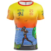 Otso Time To Tri Run Kortarmet T-skjorte male