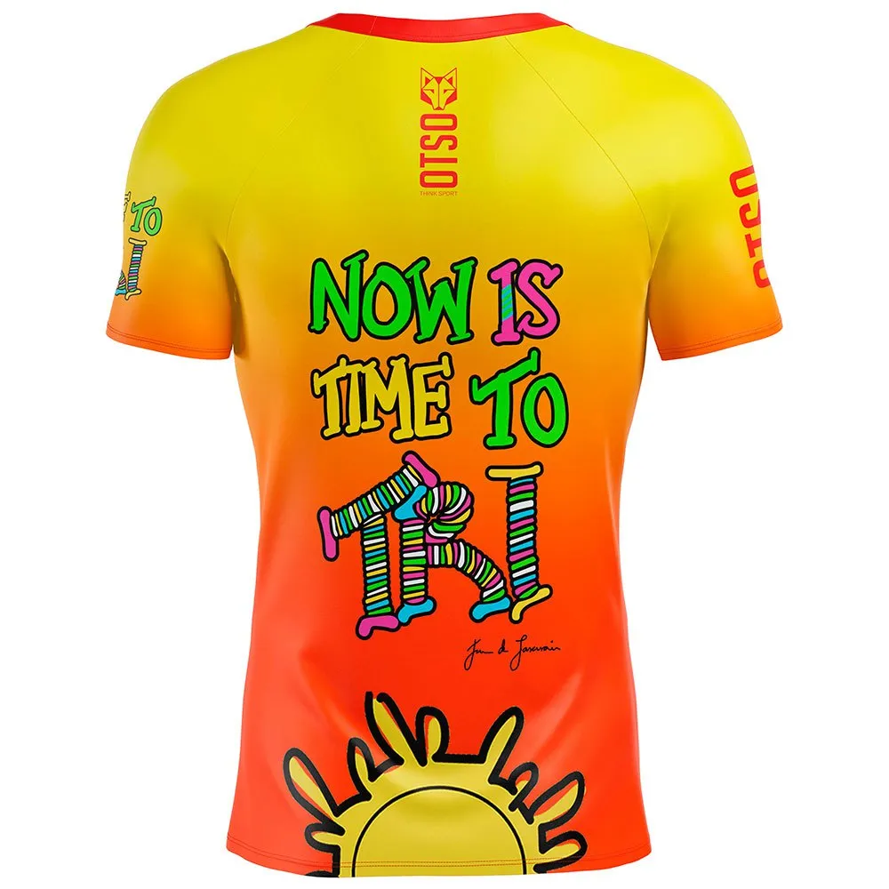 Otso Time To Tri Swim Kortarmet T-skjorte female