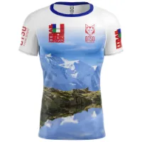 Otso Trail Run Montblanc 2024 Kortarmet T-skjorte male