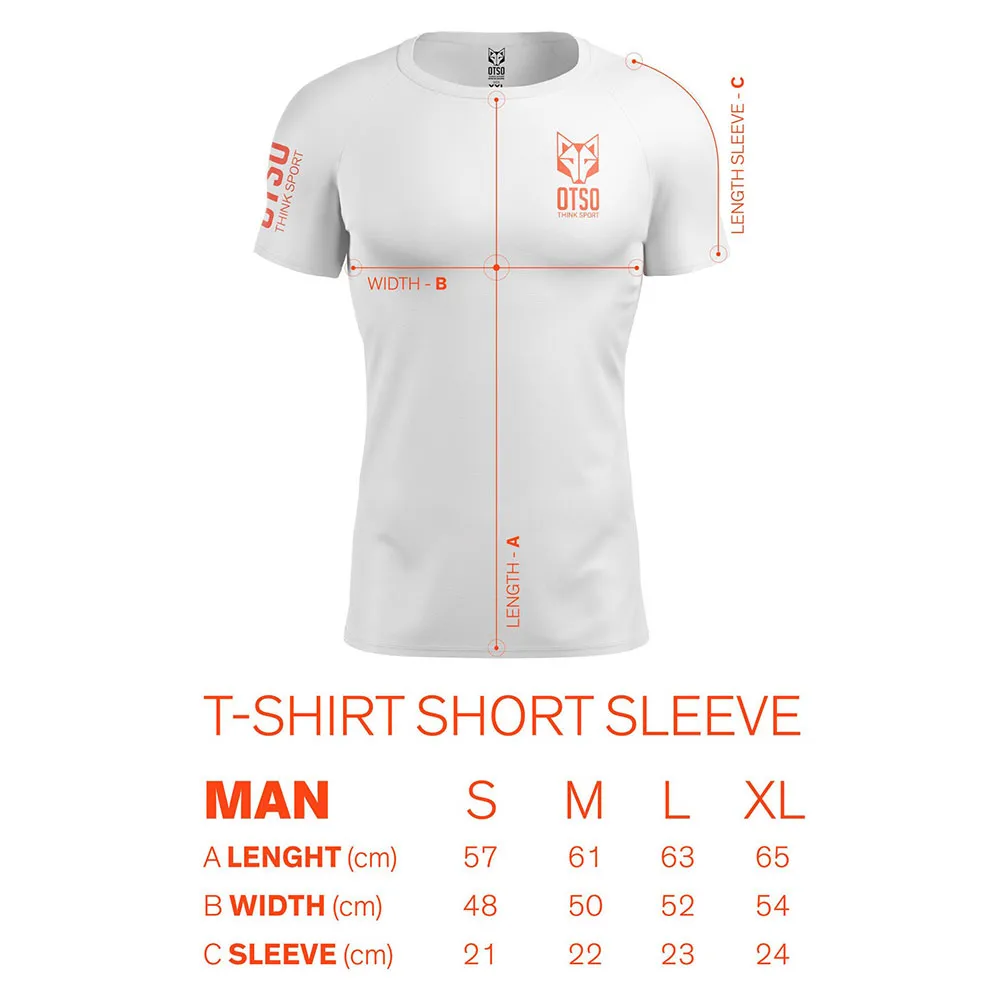 Otso Trail Run Montblanc 2024 Kortarmet T-skjorte male Otso Trail Run Montblanc 2024 Kortarmet T-skjorte male