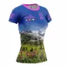 Otso Trail Run Montblanc Kortarmet T-skjorte female, Multicolour