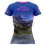 Otso Trail Run Montblanc Kortarmet T-skjorte female, Multicolour